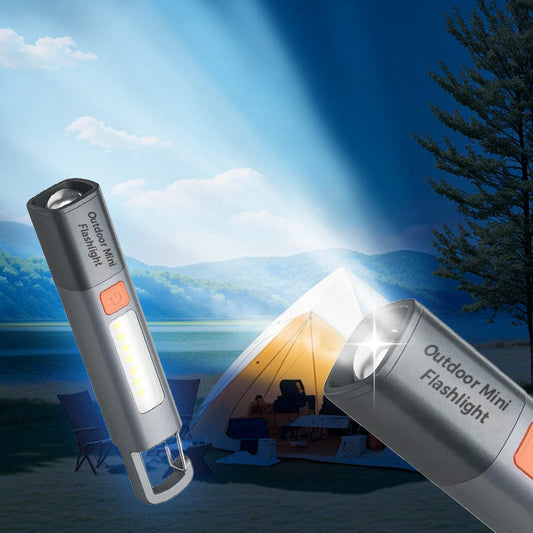 🥳Outdoor high-brightness long-lasting mini flashlight