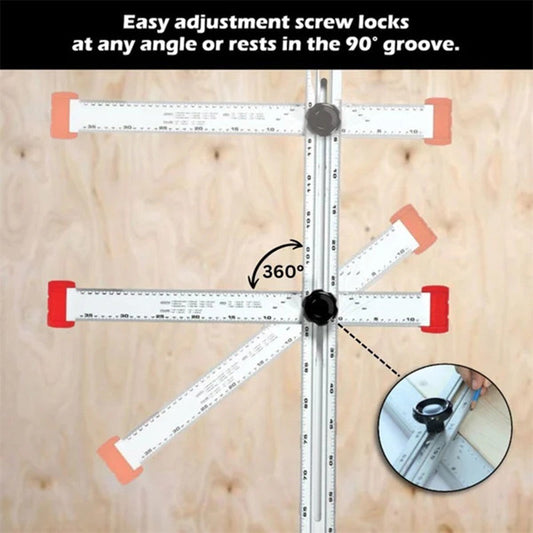 💥24 Inch Adjustable T-Square