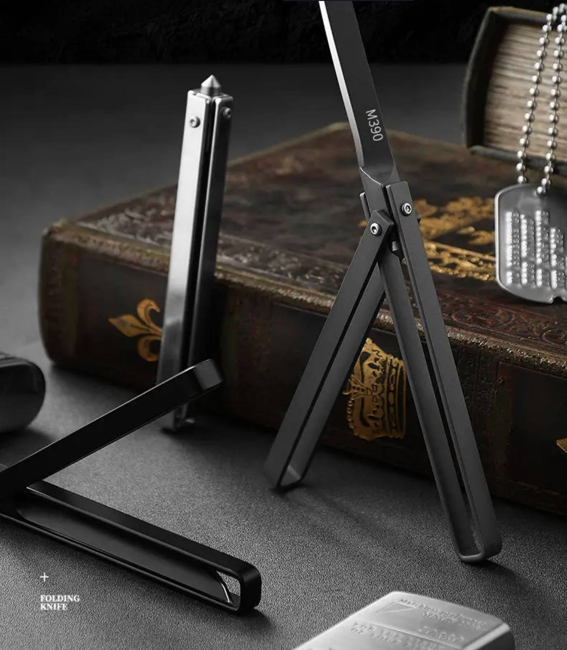 🔥Solange der Vorrat reicht 40 % Rabatt!🎉M390 CNC Folding Broken Window Pocket Knives