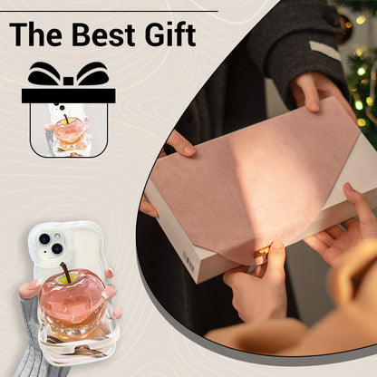 🔥 Hot Sale 40% OFF💕Apple Pattern Transparent Phone Case for iPhone