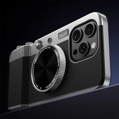 Magnetic Mirror Camera Phone Case for iPhone Series