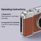 Magnetic Mirror Camera Phone Case for iPhone Series