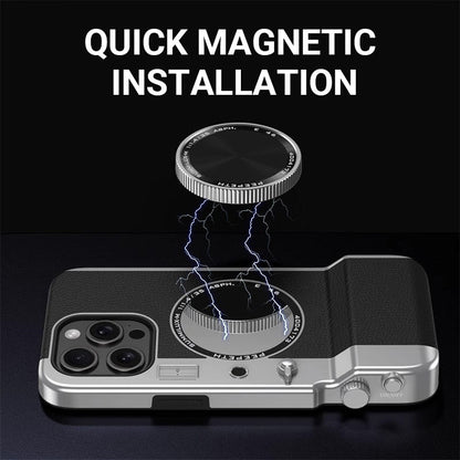 Magnetic Mirror Camera Phone Case for iPhone Series