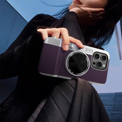 Magnetic Mirror Camera Phone Case for iPhone Series
