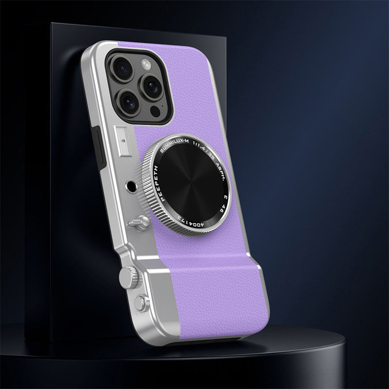 Magnetic Mirror Camera Phone Case for iPhone Series