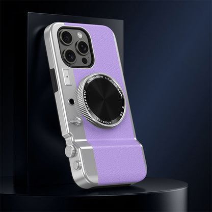 Magnetic Mirror Camera Phone Case for iPhone Series