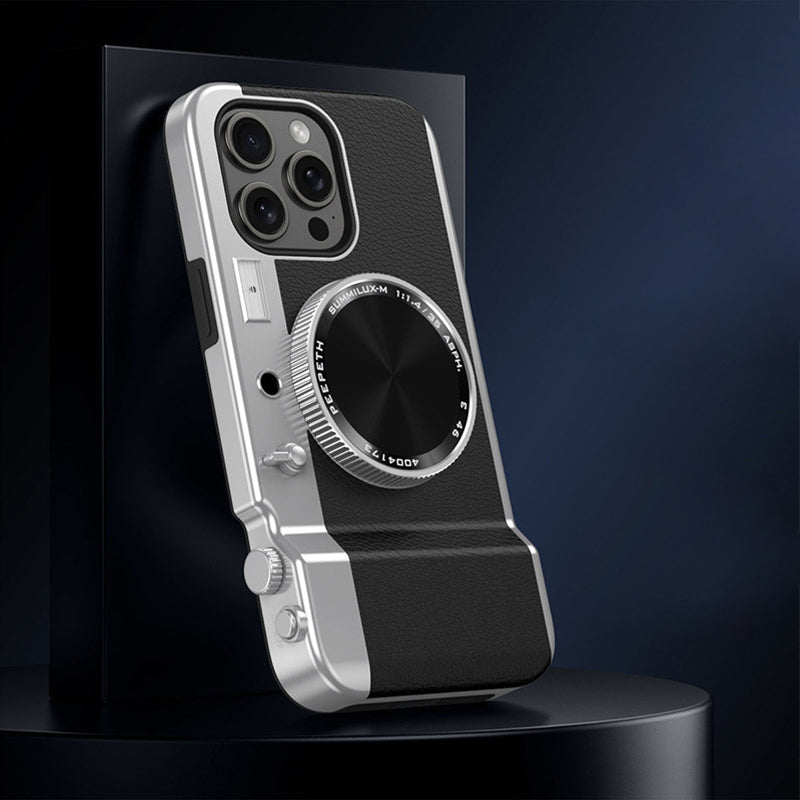 Magnetic Mirror Camera Phone Case for iPhone Series