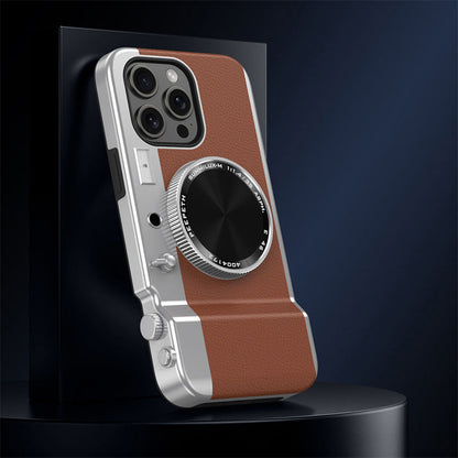 Magnetic Mirror Camera Phone Case for iPhone Series