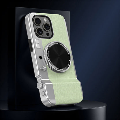 Magnetic Mirror Camera Phone Case for iPhone Series