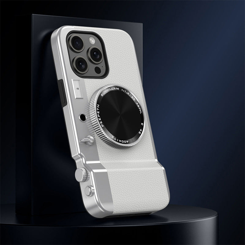 Magnetic Mirror Camera Phone Case for iPhone Series