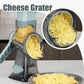 3 in 1 Rotary Cheese Grater Vegetable Slicer