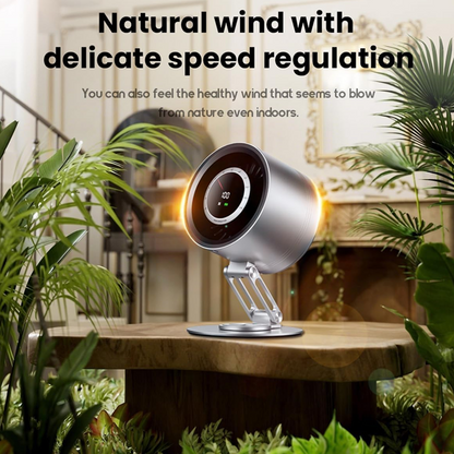 Rotating Foldable Display Turbo Fan