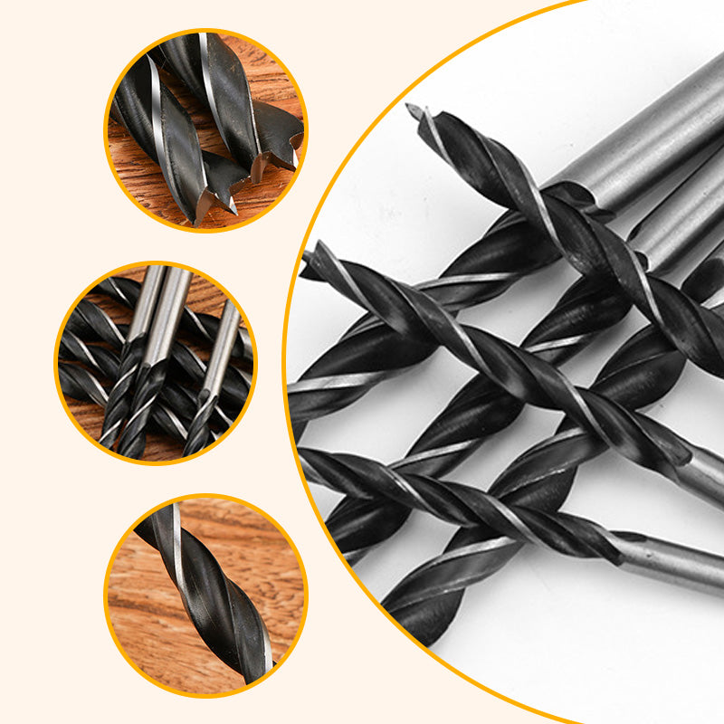 🔩Multifunctional, durable spiral drill bit set