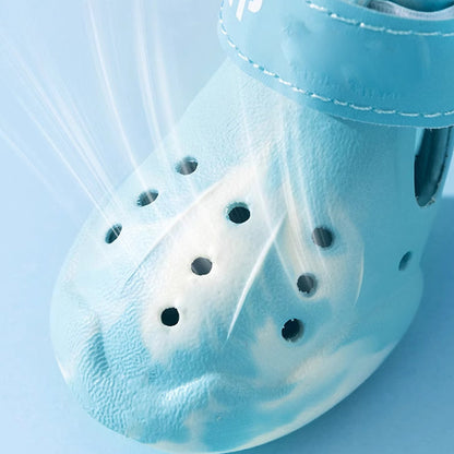 Breathable Glow-in-the-Dark Pet Shoes with Cut-out Design & Hook-and-Loop Closure for Small to Medium Dogs