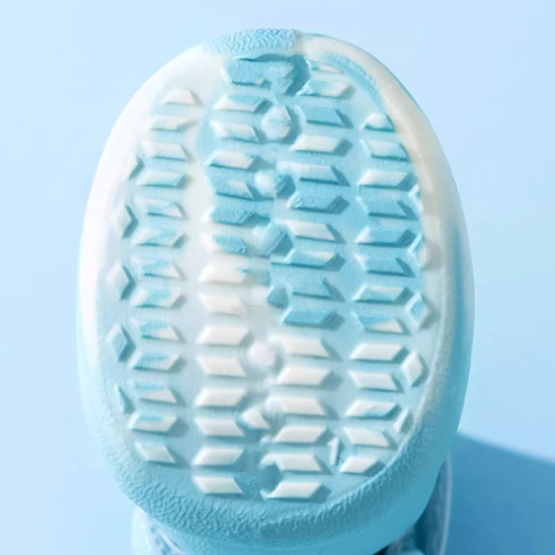 Breathable Glow-in-the-Dark Pet Shoes with Cut-out Design & Hook-and-Loop Closure for Small to Medium Dogs