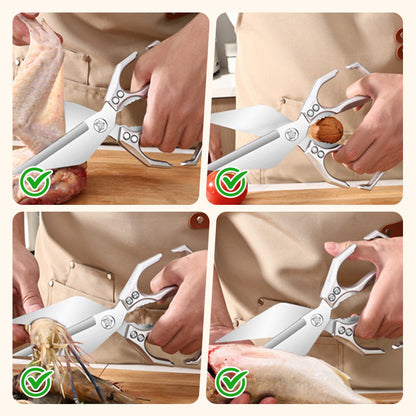 🔥Hot Sale 50% OFF🔥Multifunctional Heavy-Duty Kitchen Shears💪✂️