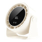 100-Speed Mini Silent Desk Fan with Digital Display