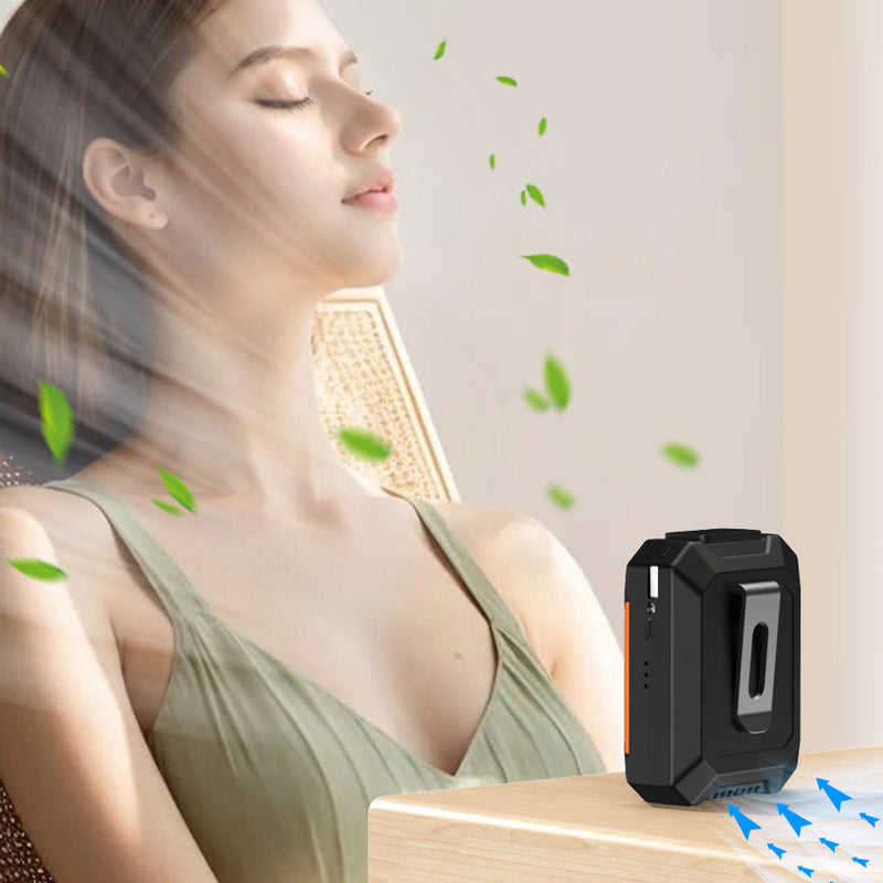 Outdoor Portable Waist-hanging Fan