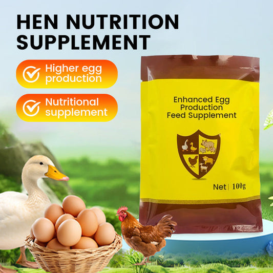 Enhanced Egg Production Feed Supplement