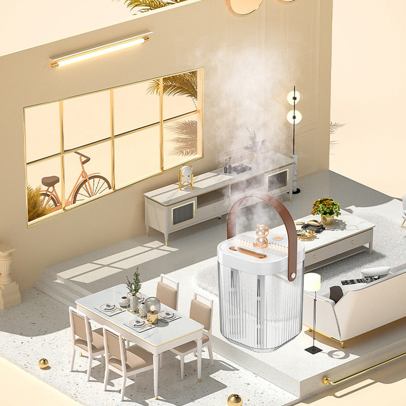 Compact High-Capacity Smart Air Humidifier with Night Light