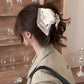Large Satin Bow Hair Clip