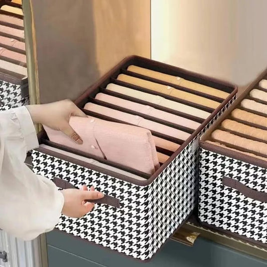 🔥Foldable Clothing Bedroom Accessories Multifunctional Storage Box