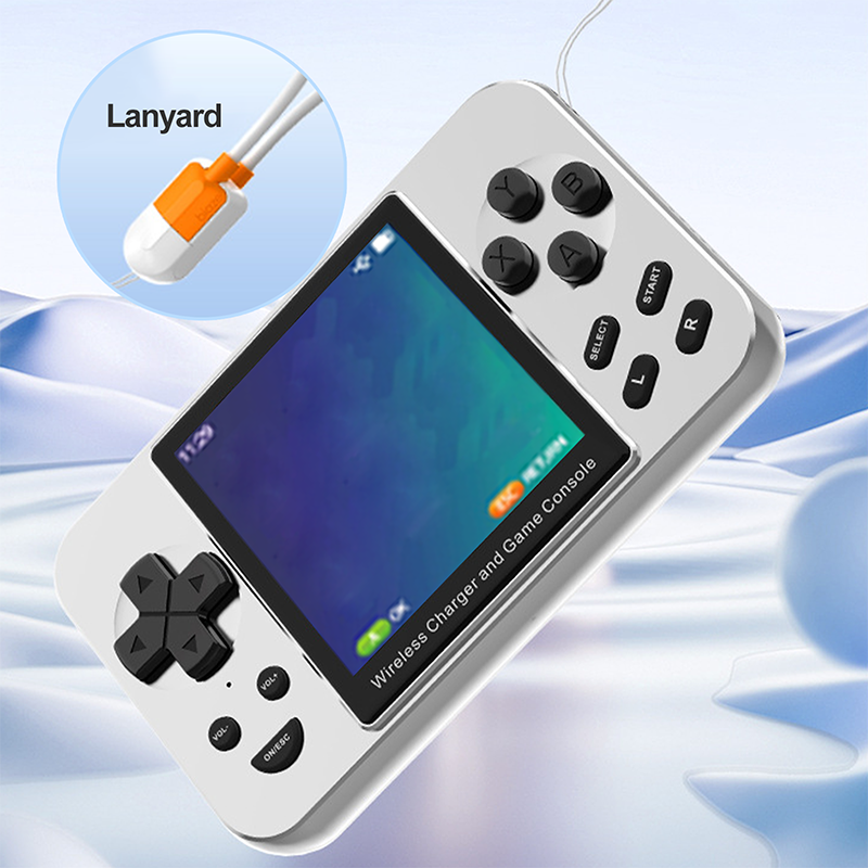 2-in-1 Magnetic Power Bank & HD Handheld Game Console