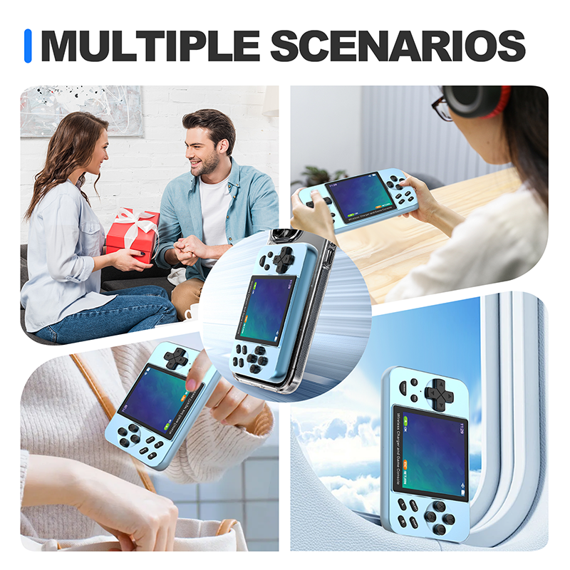 2-in-1 Magnetic Power Bank & HD Handheld Game Console