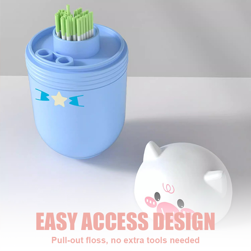 Compact Ear Piercing Cleaning Floss