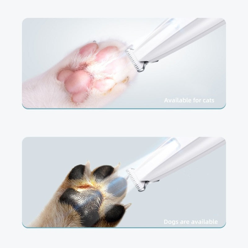 2-Speed Dog Paw Trimmer with LED Light