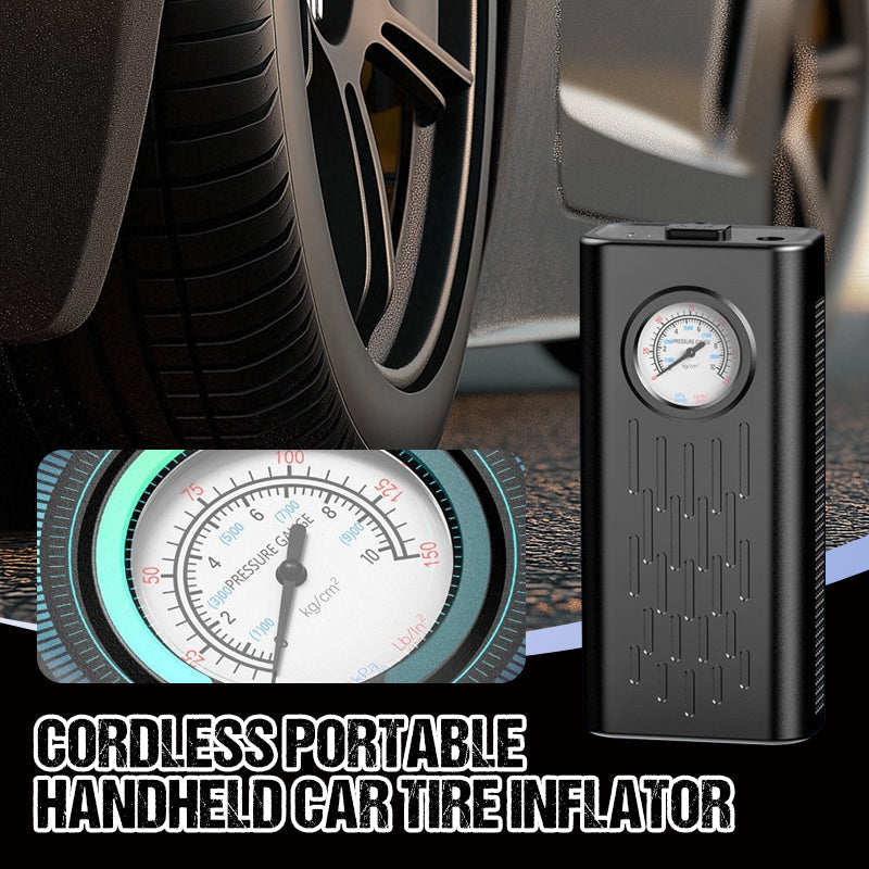 Cordless Portable Handheld Car Tire Inflator