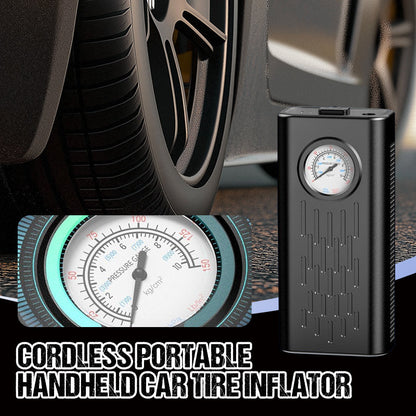 Cordless Portable Handheld Car Tire Inflator