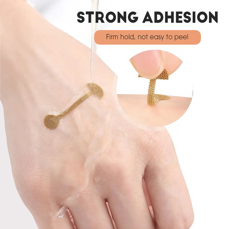 Elastic Dumbbell-Shaped Nasal Wing Patch