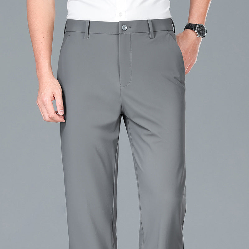 Men's Summer Breathable Stretch Straight Leg Pants