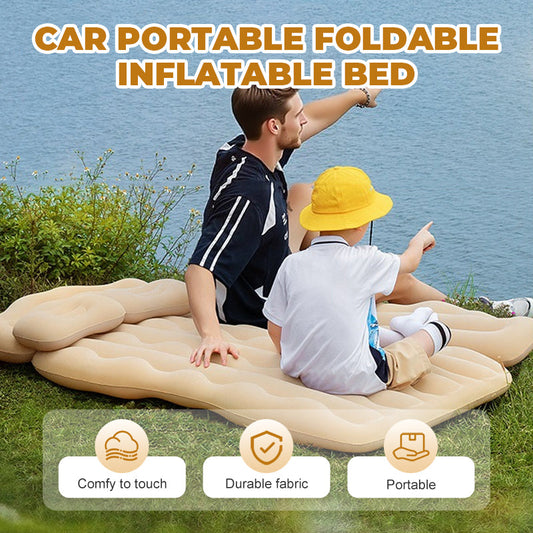 Car Portable Foldable Inflatable Bed