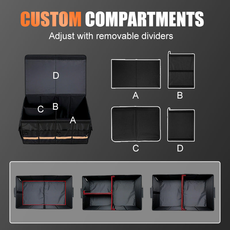 Foldable Storage Box for Car Trunk