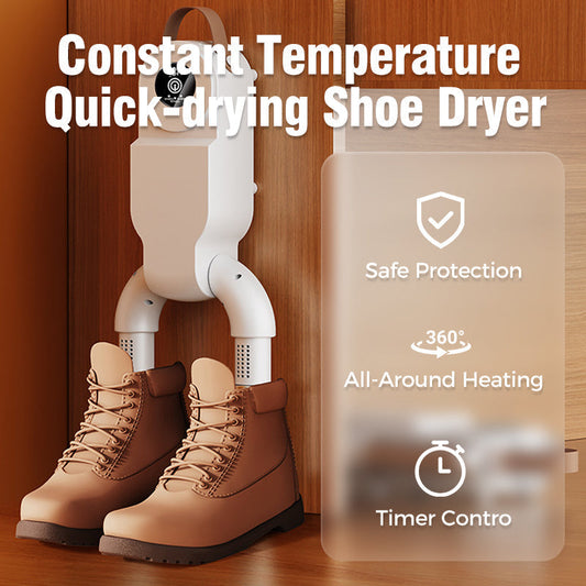 🔥 50% OFF HOT SALE! ✨ Constant Temperature Shoe Dryer - Rapid Drying Technology with Adjustable Timer for All Footwear Types 👟💨
