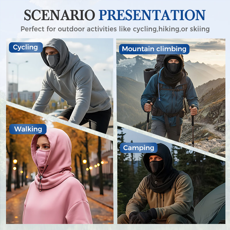 4-in-1 Warmth & Windproof Face Mask Hat