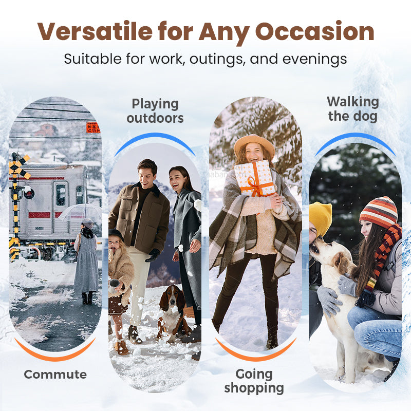 🔥Limited stock available 50% OFF🔥Women's Thick Warm Chunky Heel Boots👢