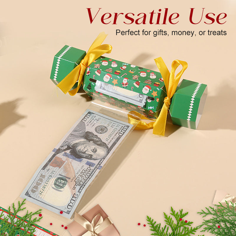 🎄LAST DAY SALE 50% OFF🔥Christmas Candy Surprise Boxes - Money Holders for Cash