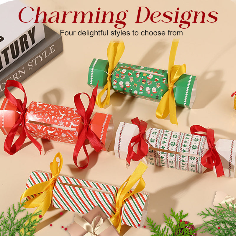 🎄LAST DAY SALE 50% OFF🔥Christmas Candy Surprise Boxes - Money Holders for Cash