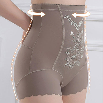 🌸Women’s Delicate Embroidered High-Waist Tummy Control Shaper Shorts