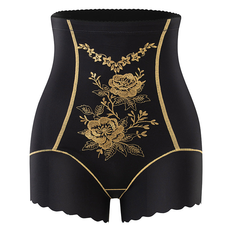 🌸Women’s Delicate Embroidered High-Waist Tummy Control Shaper Shorts