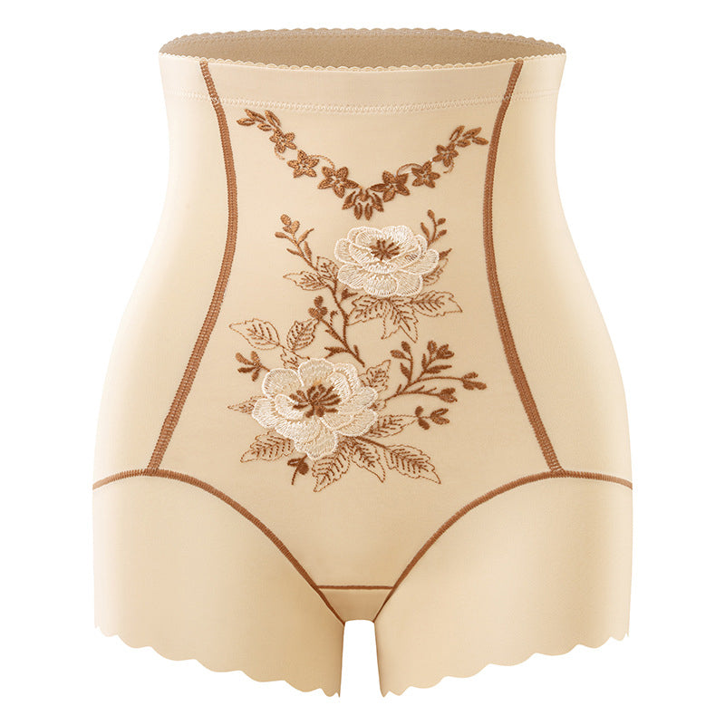 🌸Women’s Delicate Embroidered High-Waist Tummy Control Shaper Shorts