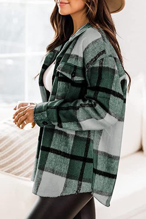 Women's Fall Plaid Shirt