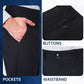 Men's High Stretch Classic Suit Pants