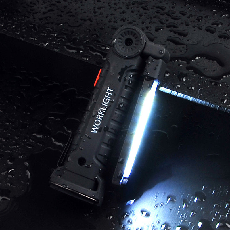 Foldable LED Work Lights Set with Magnetic Base