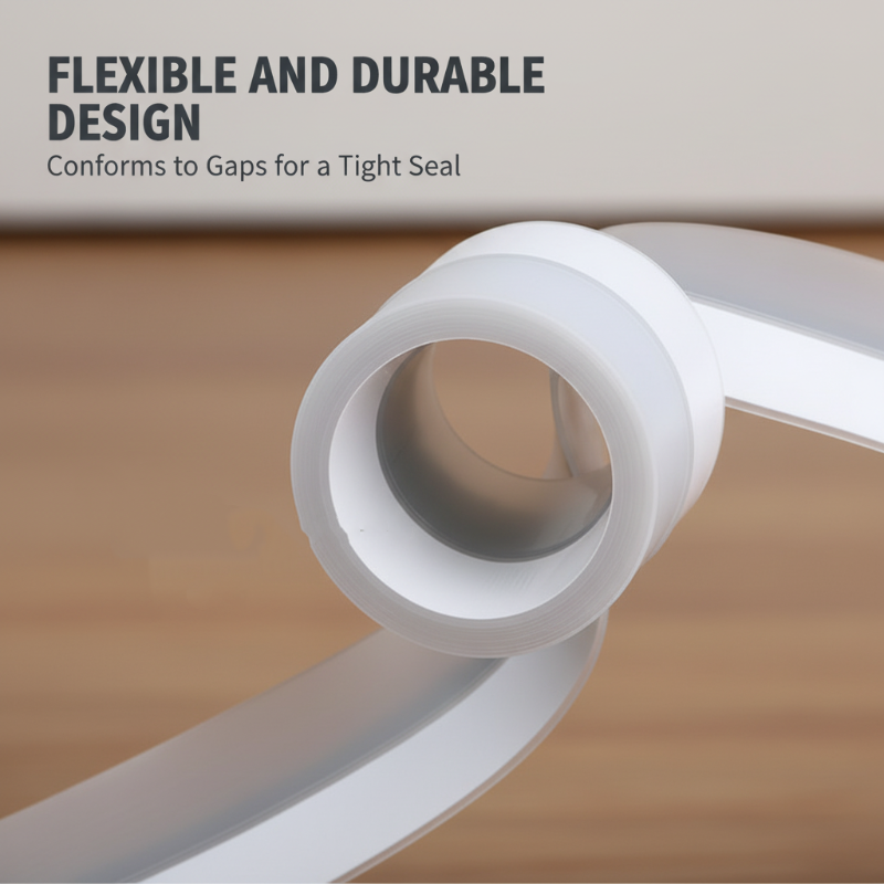 Self-Adhesive Weather Stripping for Doors & Windows