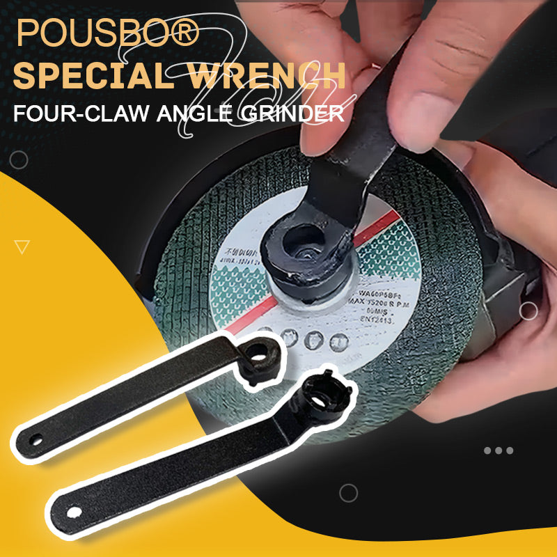 🔥Last day of the limited-time 50% off sale!🔥Special Adjustment Wrench Accessories for Four-claw Angle Grinder（BUY 1 GET 1 FREE）