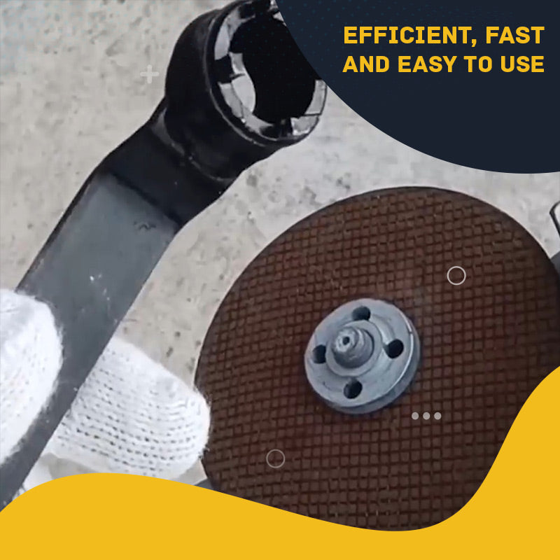 🔥Last day of the limited-time 50% off sale!🔥Special Adjustment Wrench Accessories for Four-claw Angle Grinder（BUY 1 GET 1 FREE）